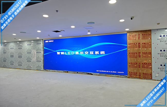 長(zhǎng)沙岳麓山大學(xué)科技城科技創(chuàng)意園某醫(yī)療企業(yè)報(bào)告廳LED顯示屏.jpg